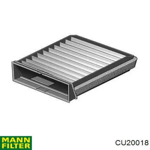 Filtro de cabina Mann-Filter CU20018 precio, desde 10,18 EUR