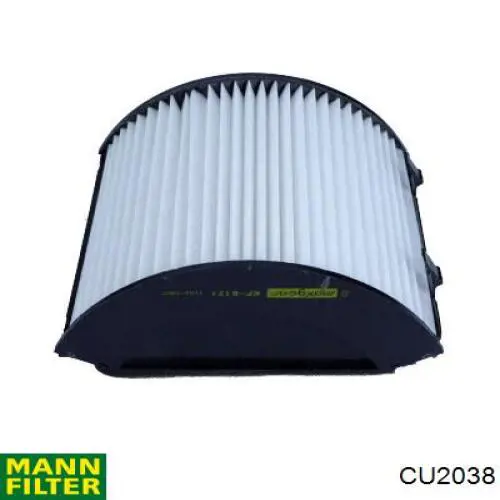 Filtro de cabina Mann-Filter CU2038 precio, desde 10,41 EUR