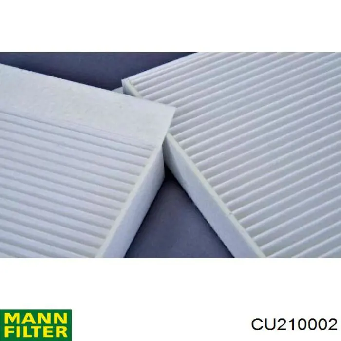 Filtro de cabina Mann-Filter CU210002 precio, desde 9,28 EUR