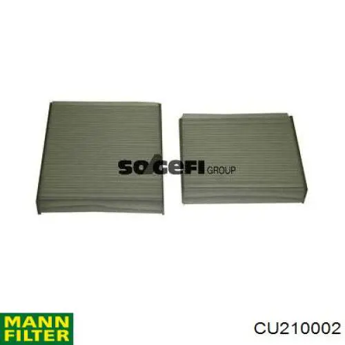 Filtro de habitáculo CU210002 Mann-Filter