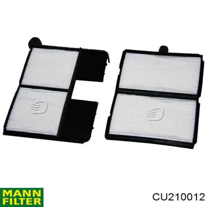 CU210012 Mann-Filter Filtro antipolen