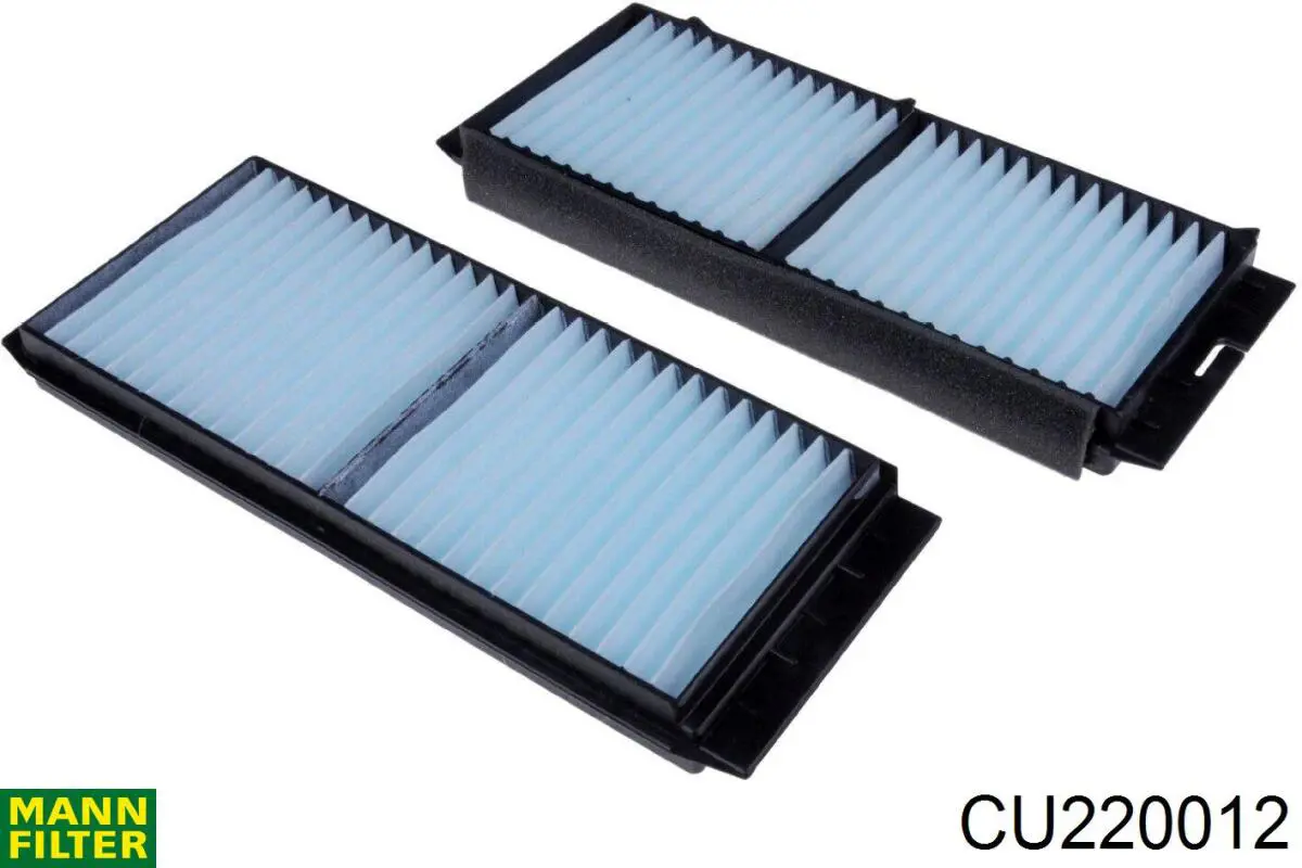 Filtro de cabina Mann-Filter CU220012 precio, desde 13,30 EUR
