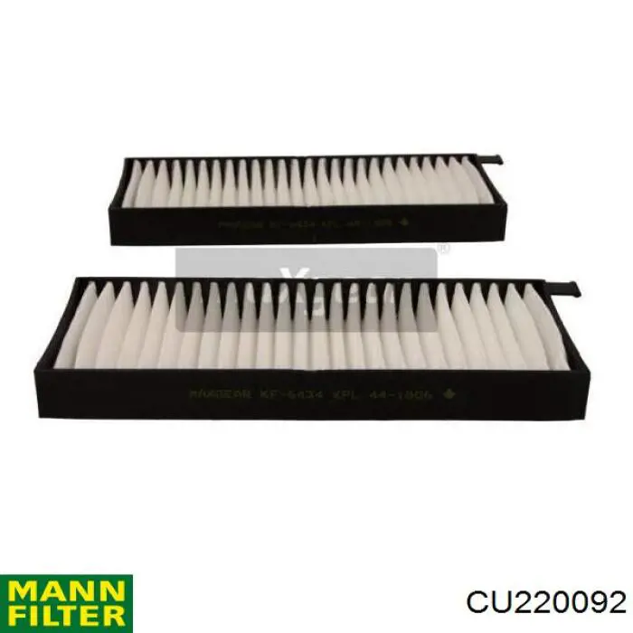 Filtro de cabina Mann-Filter CU220092 precio, desde 10,21 EUR
