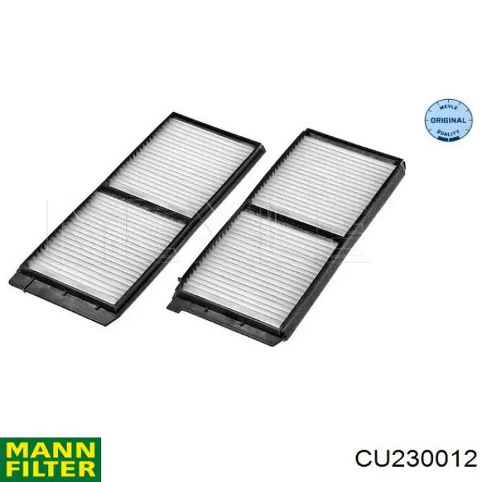Filtro de cabina Mann-Filter CU230012 precio, desde 10,94 EUR