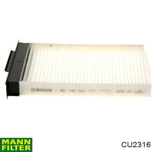 CU 2316 Mann-Filter filtro habitáculo