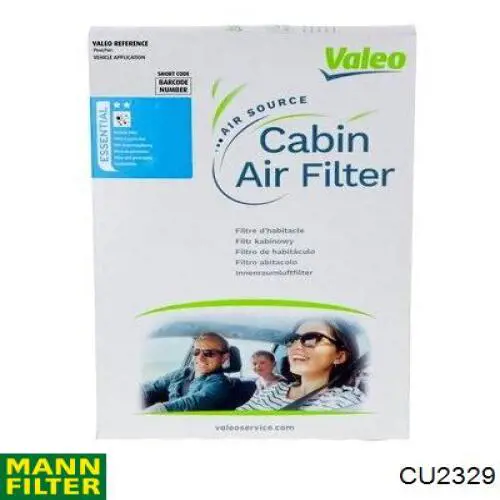 Filtro de polen Mann-Filter CU2329