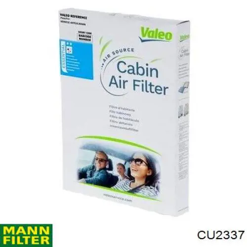 Filtro de habitáculo CU2337 Mann-Filter