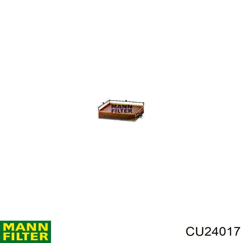 CU24017 Mann-Filter filtro habitáculo
