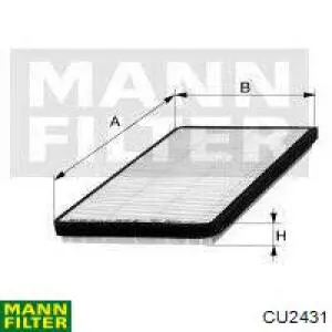 CU2431 Mann-Filter filtro habitáculo