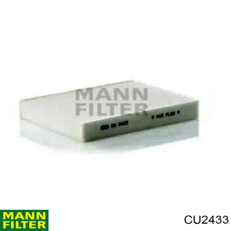 Filtro de cabina Mann-Filter CU2433 precio, desde 9,38 EUR