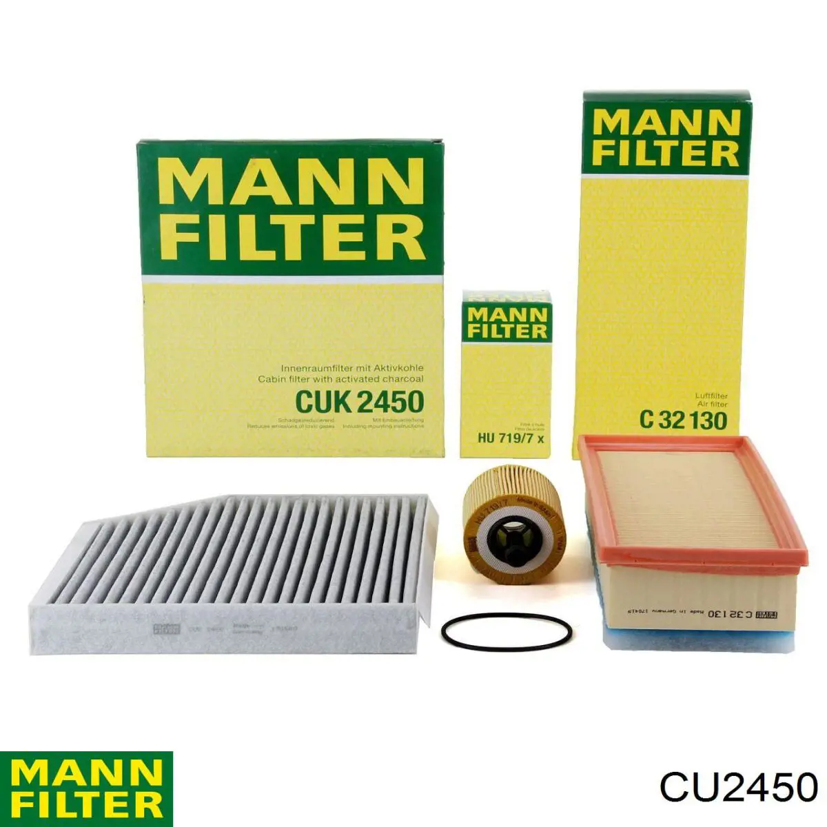 CU2450 Mann-Filter filtro habitáculo