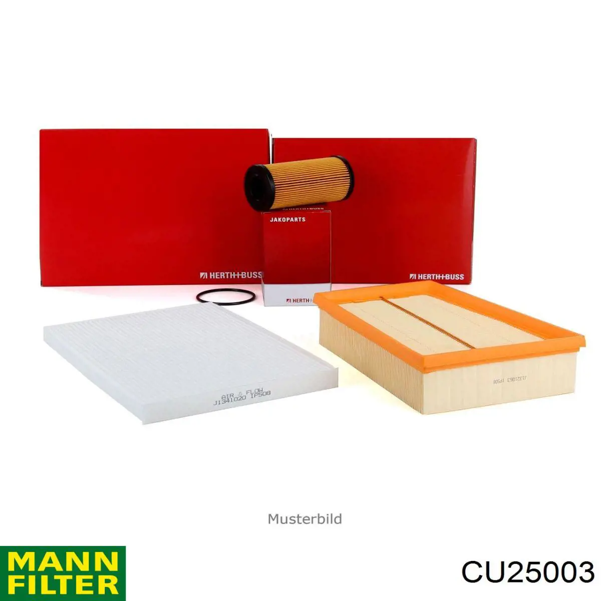 Filtro de cabina Mann-Filter CU25003 precio, desde 9,82 EUR