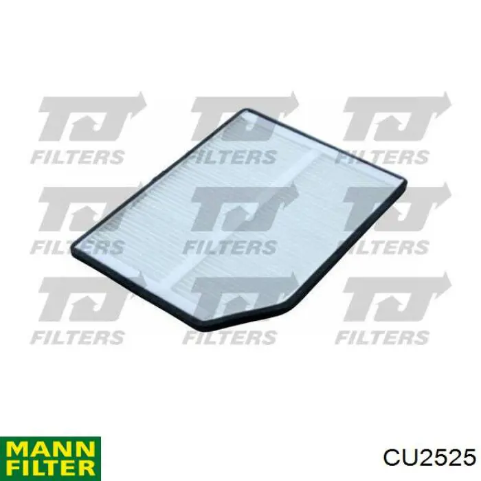 Filtro de cabina Mann-Filter CU2525 precio, desde 6,99 EUR