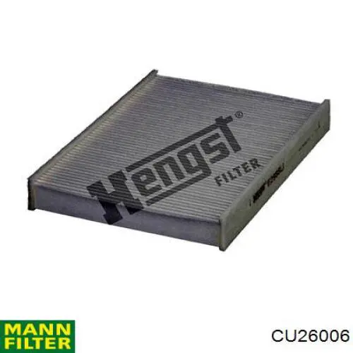 CU26006 Mann-Filter Filtro antipolen