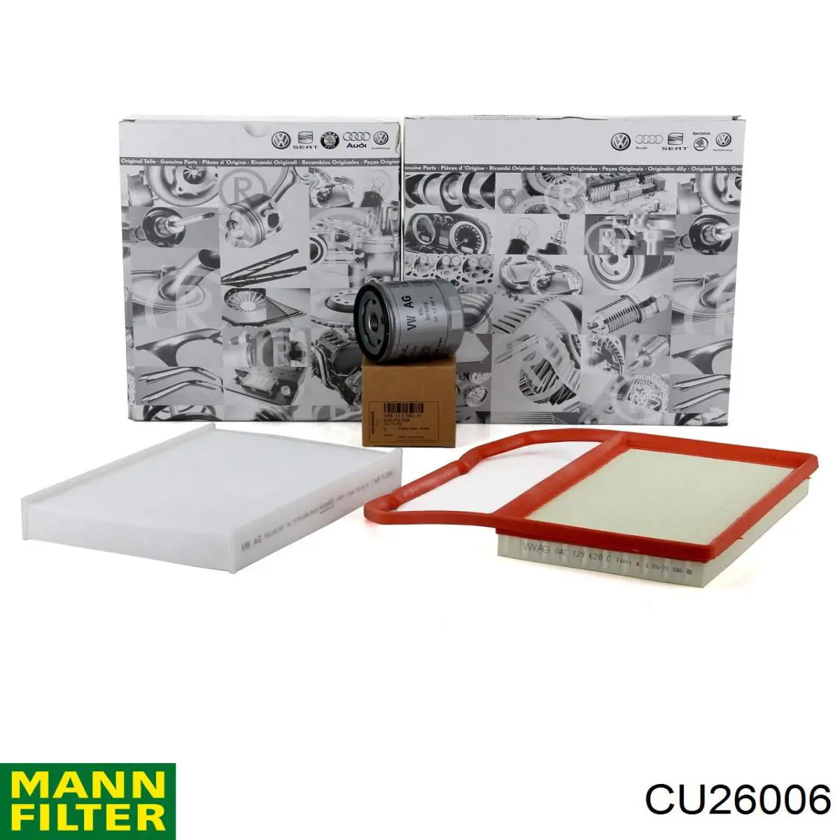 Filtro de polen Mann-Filter CU26006