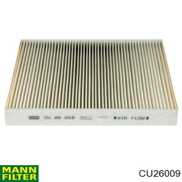 Filtro de cabina Mann-Filter CU26009 precio, desde 8,68 EUR