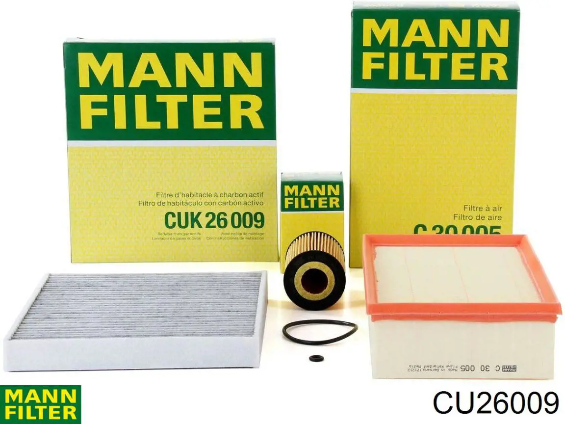CU26009 Mann-Filter Filtro antipolen
