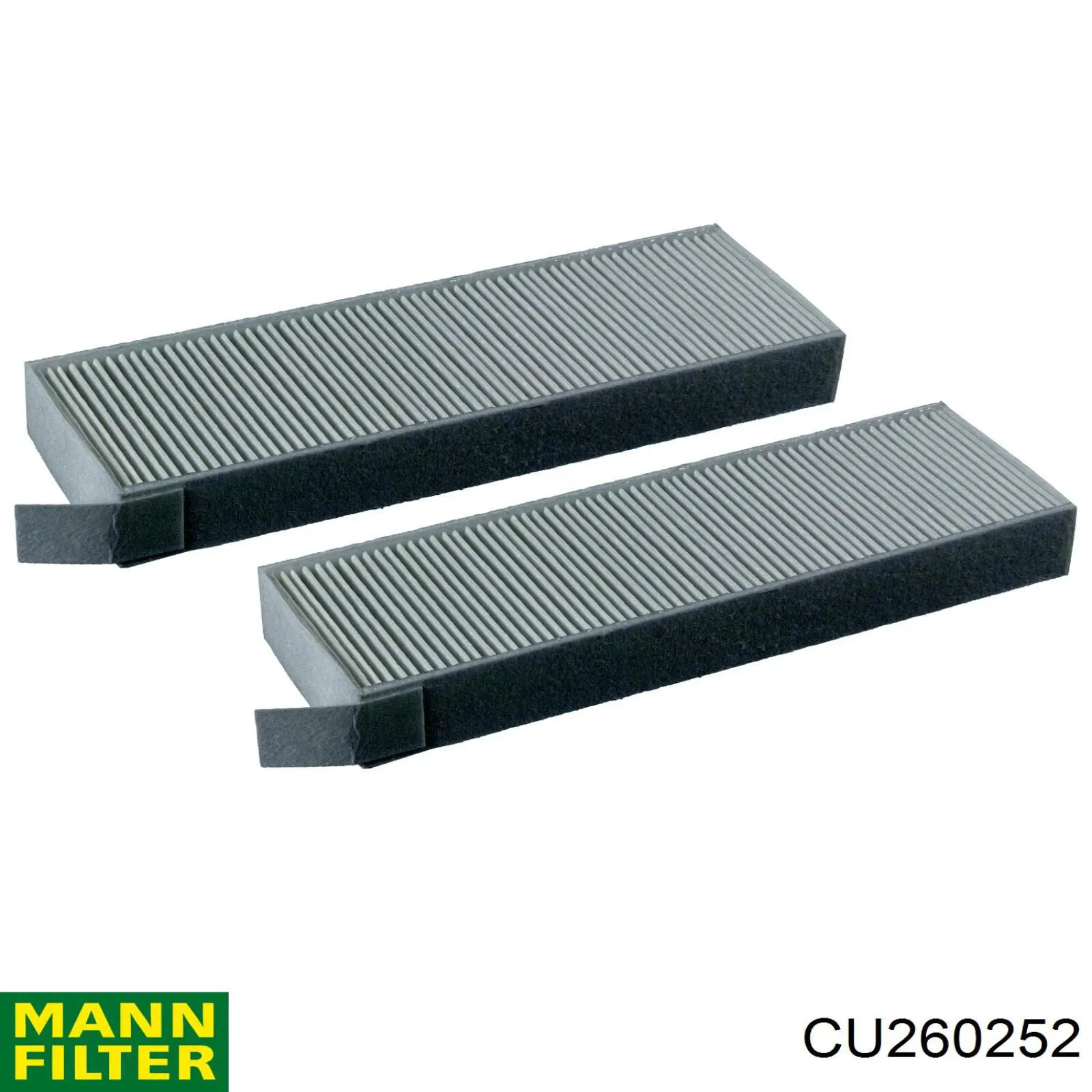 Filtro de cabina Mann-Filter CU260252 precio, desde 8,15 EUR