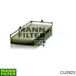 Filtro de cabina Mann-Filter CU2623 precio, desde 8,94 EUR