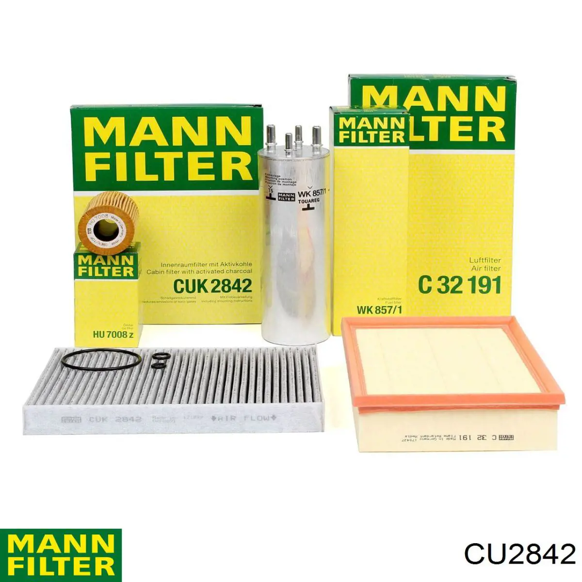 Filtro de polen Mann-Filter CU2842