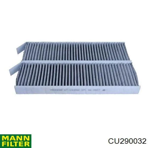 Filtro de cabina Mann-Filter CU290032 precio, desde 11,09 EUR
