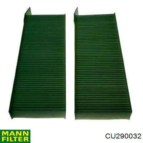 Comprar CU290032 Mann-Filter Filtro de aire del habitáculo