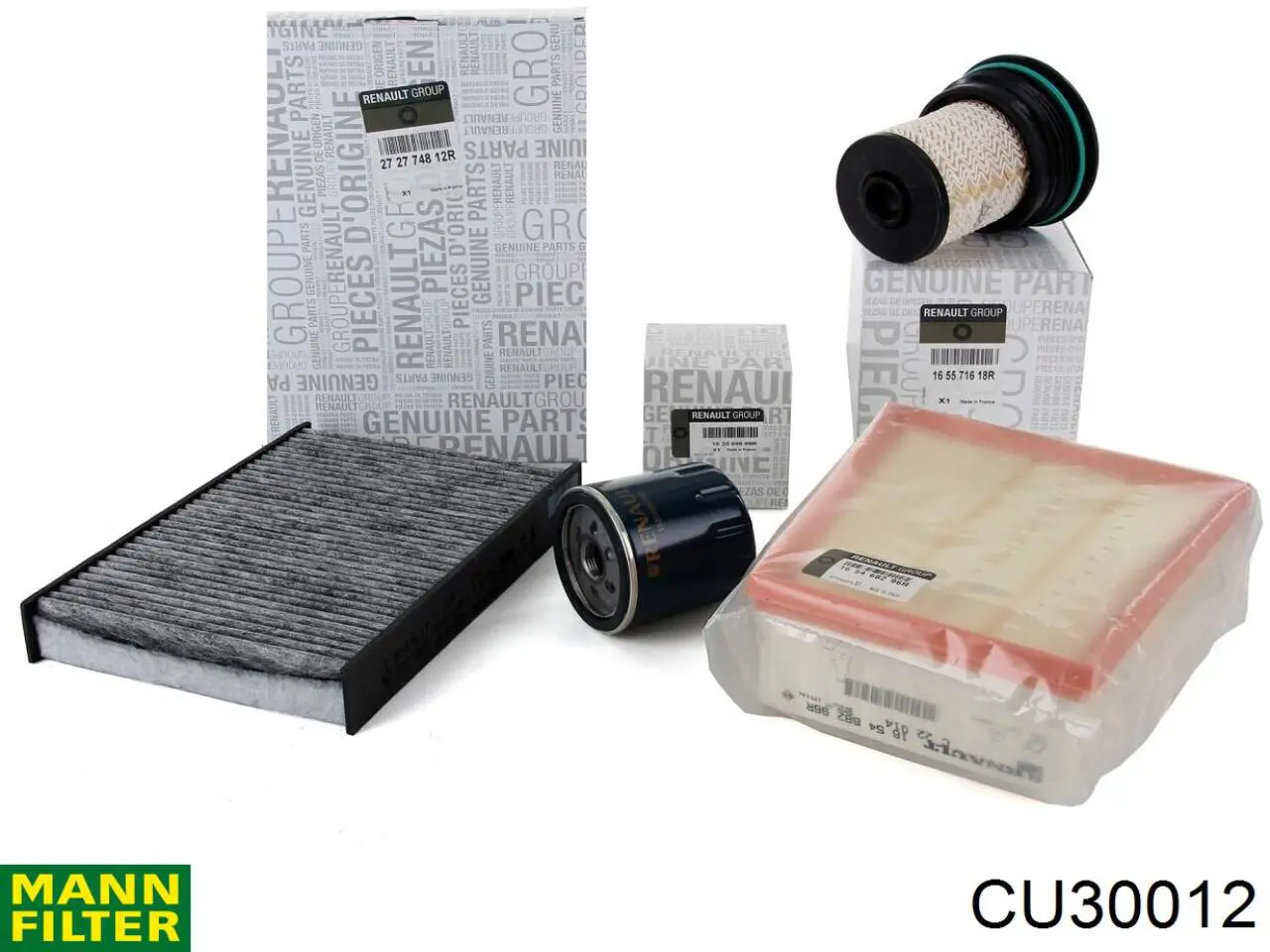 Filtro de cabina Mann-Filter CU30012 precio, desde 11,05 EUR