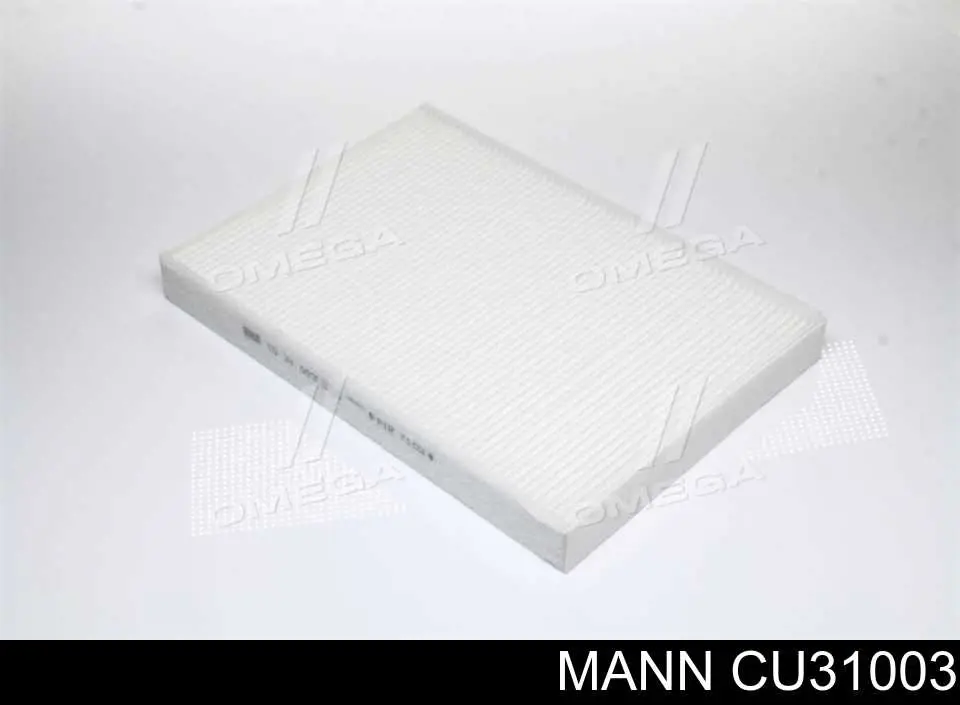 Filtro de cabina Mann-Filter CU31003 precio, desde 16,25 EUR