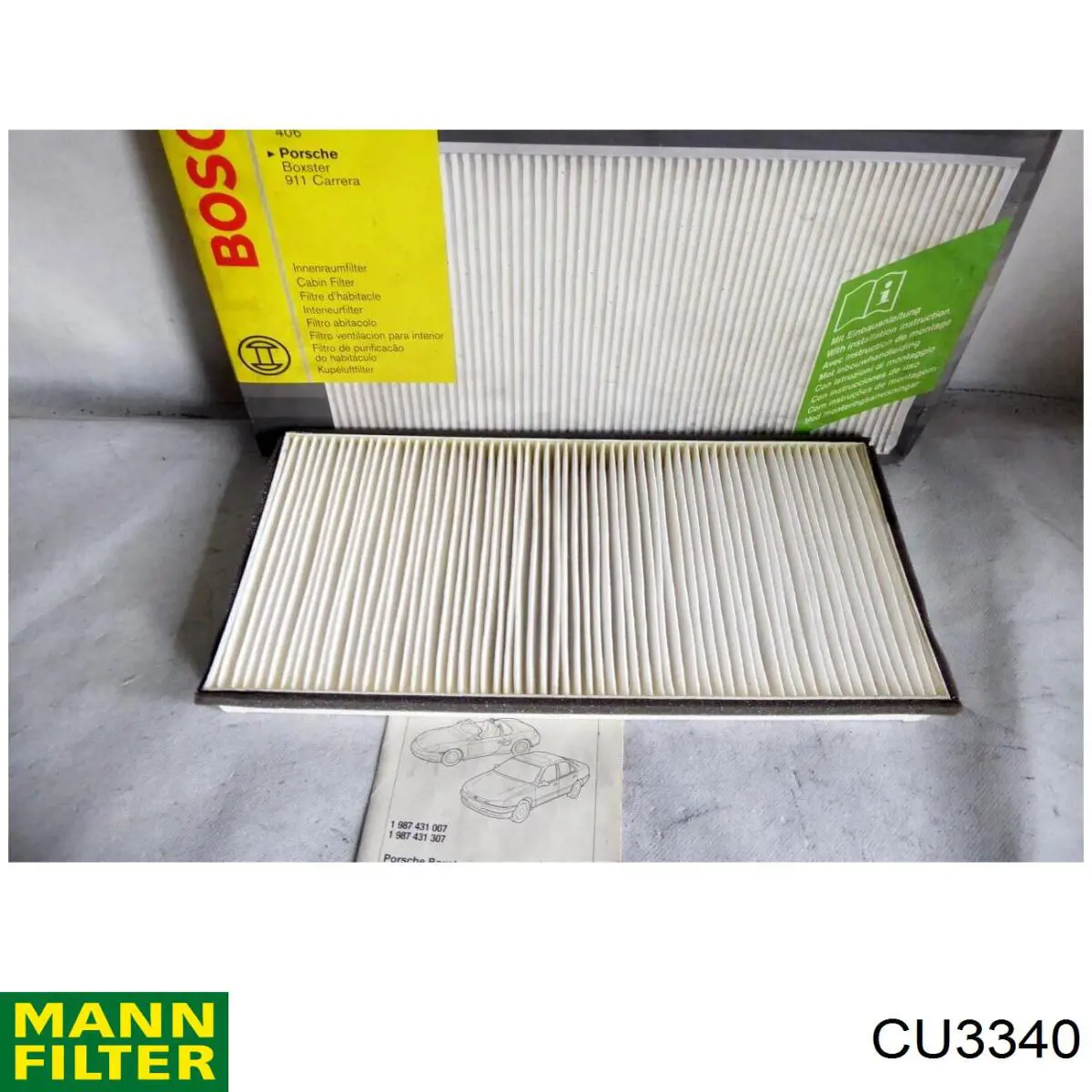 Comprar CU3340 Mann-Filter Filtro de aire del habitáculo