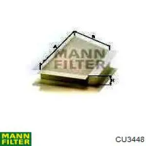 Filtro de cabina Mann-Filter CU3448 precio, desde 7,33 EUR