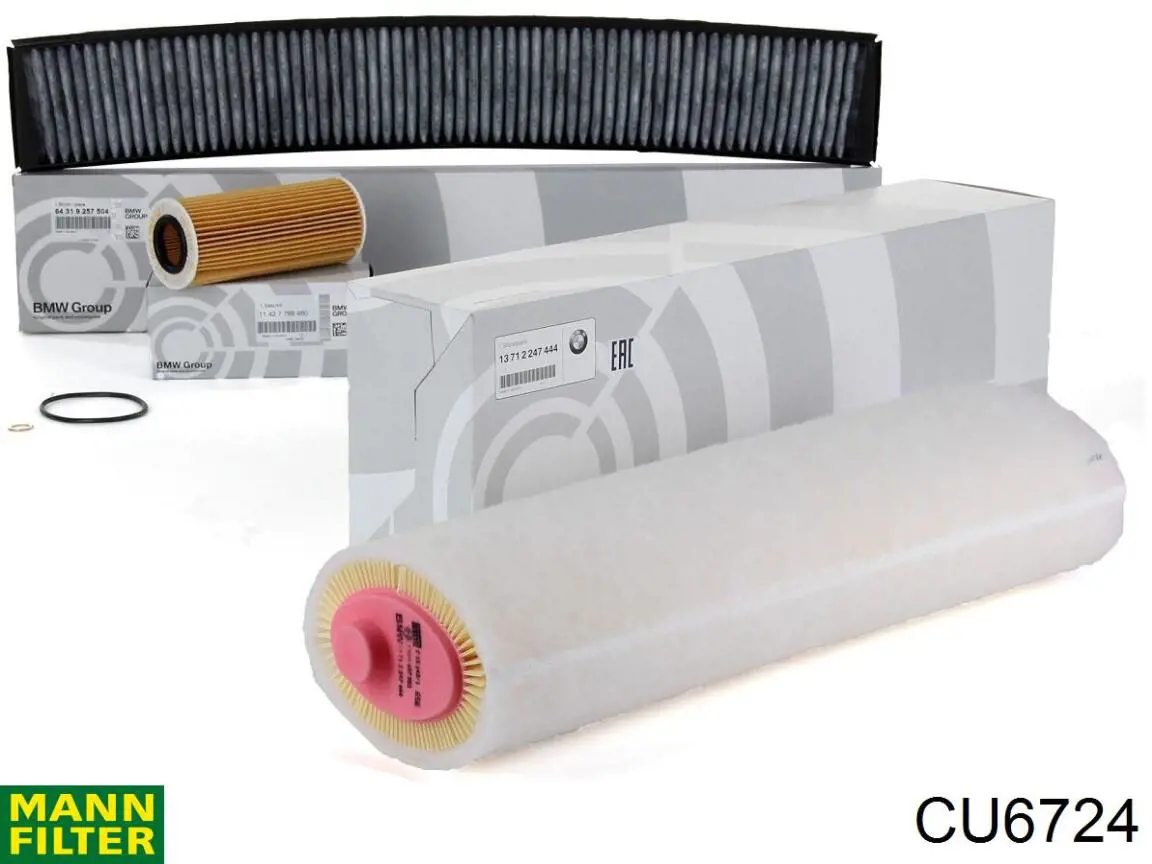 Filtro de cabina Mann-Filter CU6724 precio, desde 12,86 EUR