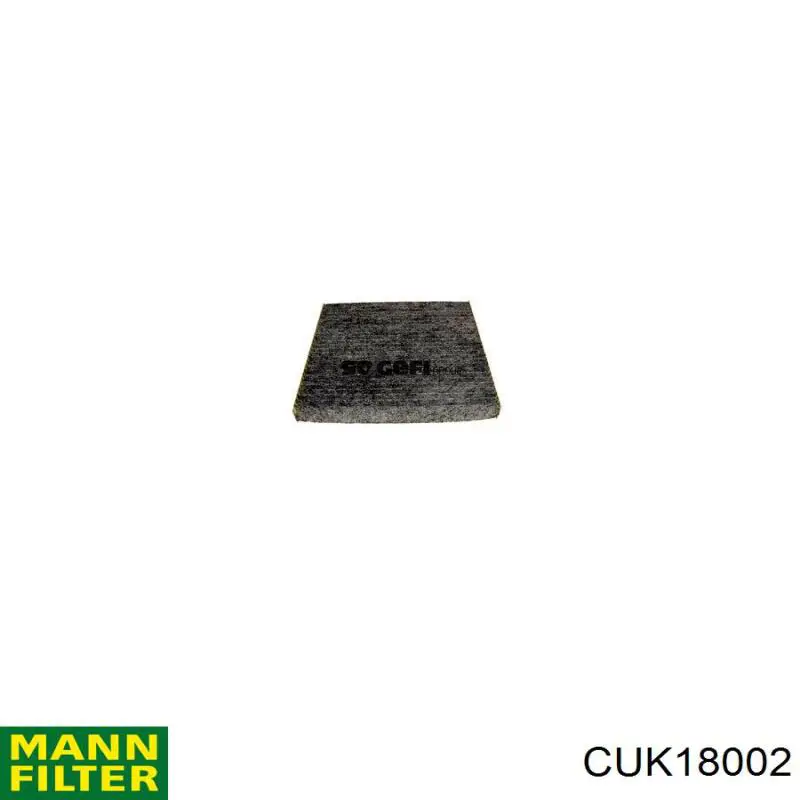 Filtro de cabina Mann-Filter CUK18002 precio, desde 15,77 EUR