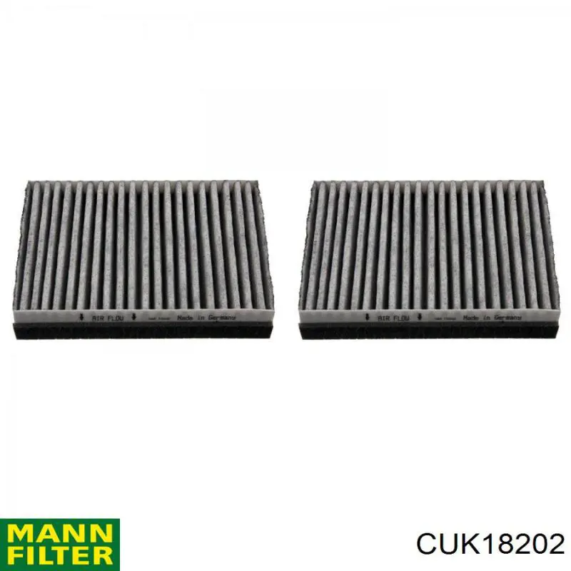 Filtro de polen Mann-Filter CUK18202