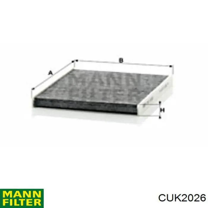 CUK2026 Mann-Filter Filtro antipolen