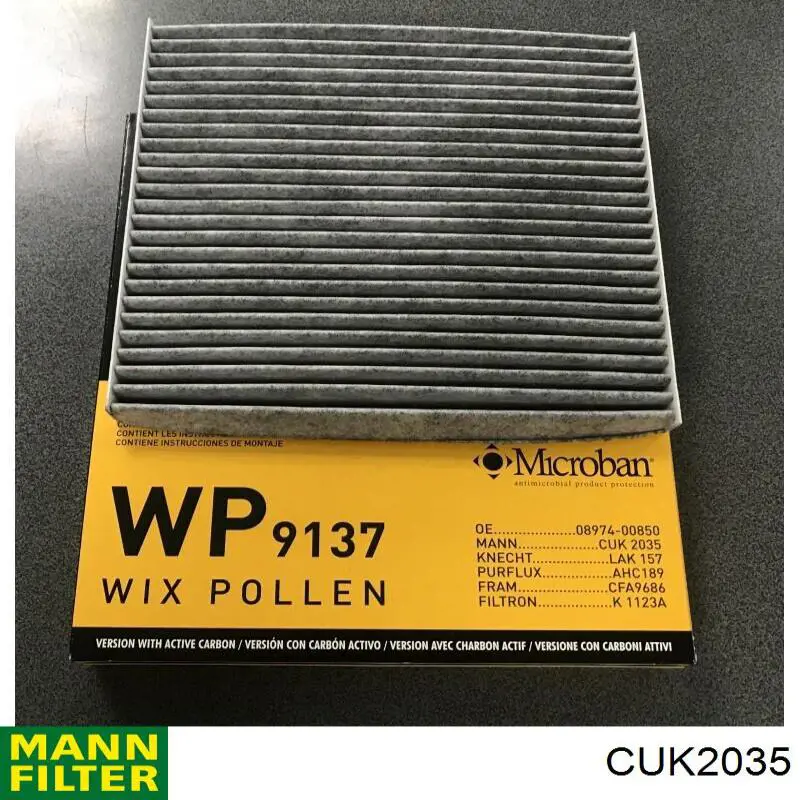 CUK 2035 Mann-Filter filtro habitáculo
