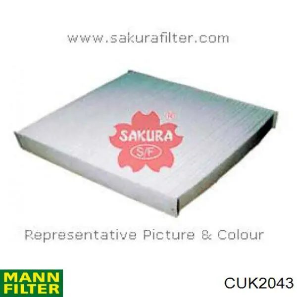 CUK2043 Mann-Filter filtro habitáculo