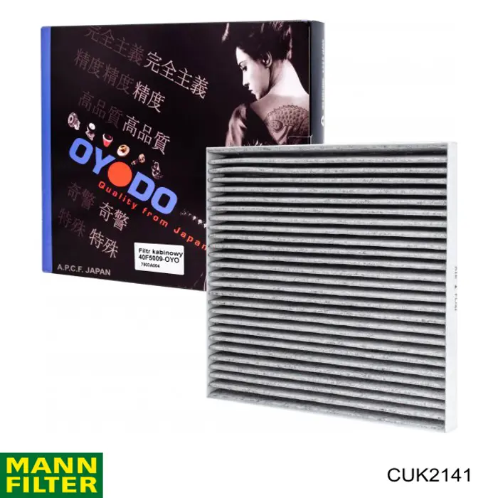 Filtro de cabina Mann-Filter CUK2141 precio, desde 12,27 EUR