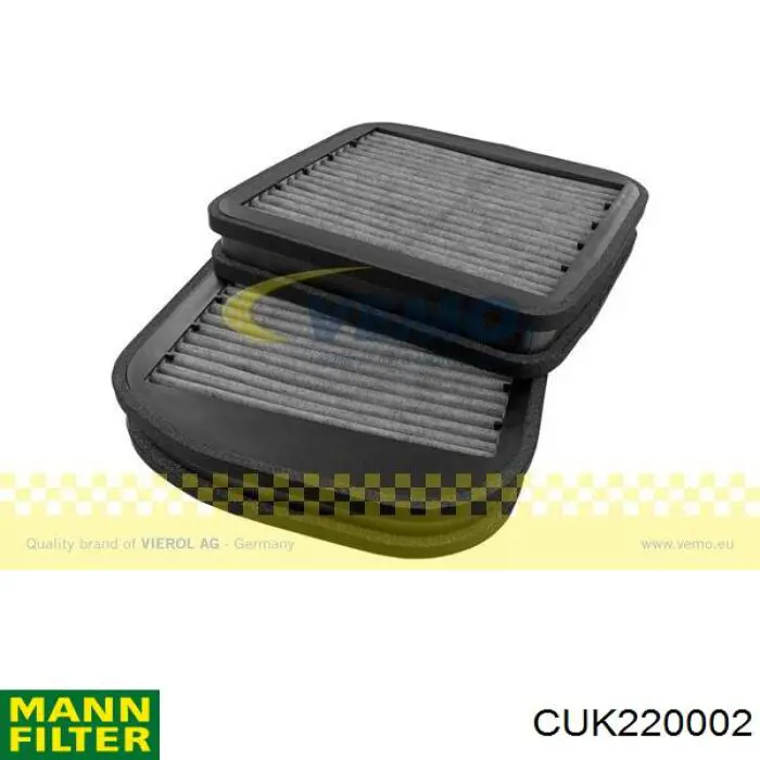 CUK 22 000-2 Mann-Filter filtro habitáculo