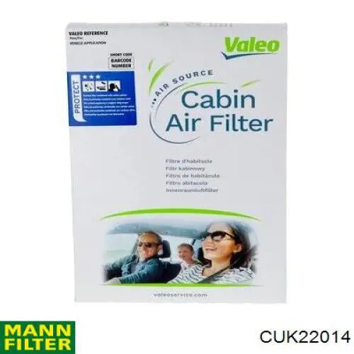 CUK 22 014 Mann-Filter filtro habitáculo