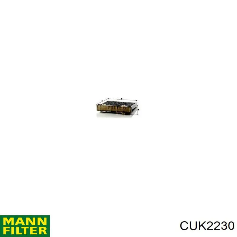 Comprar CUK2230 Mann-Filter Filtro de aire del habitáculo