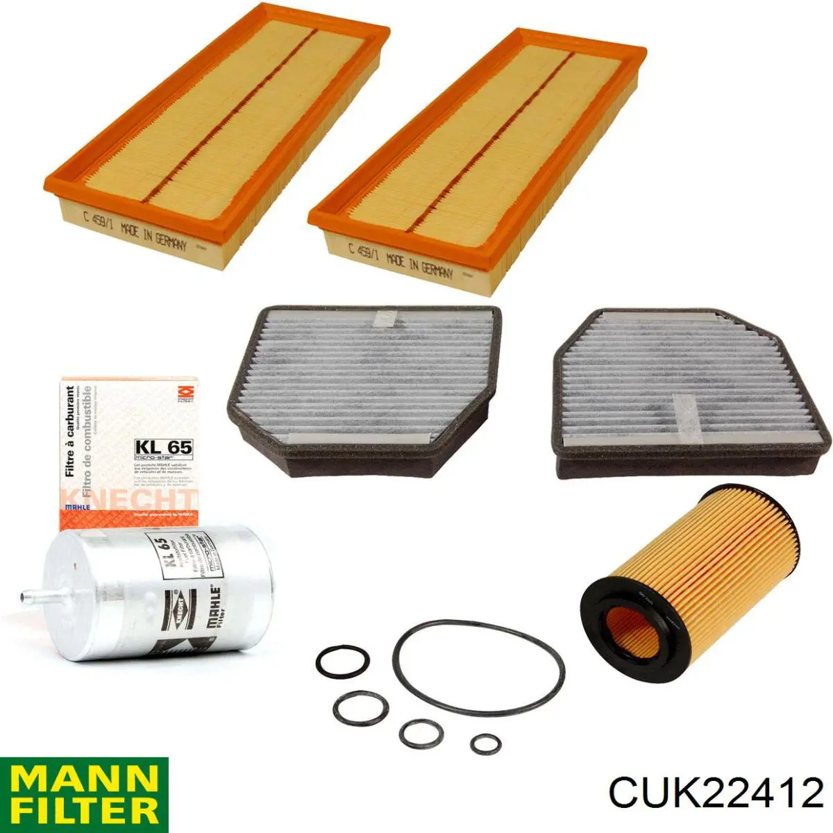 Filtro de habitáculo CUK22412 Mann-Filter