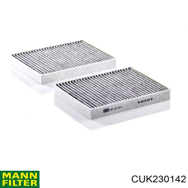 CUK230142 Mann-Filter filtro habitáculo
