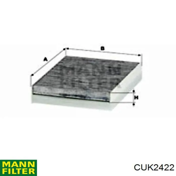 CUK2422 Mann-Filter filtro habitáculo