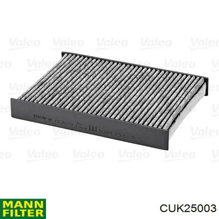 CUK25003 Mann-Filter filtro de habitáculo