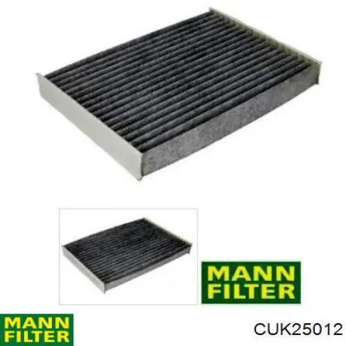CUK25012 Mann-Filter filtro habitáculo