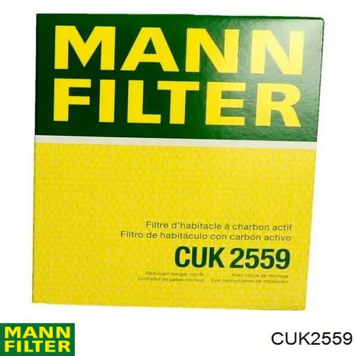 CUK 2559 Mann-Filter filtro habitáculo