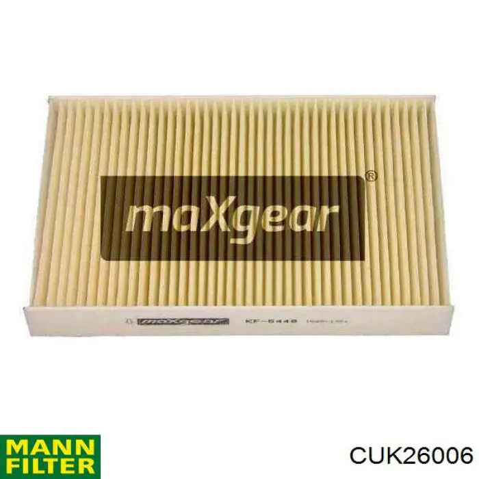 Comprar CUK26006 Mann-Filter Filtro de aire del habitáculo