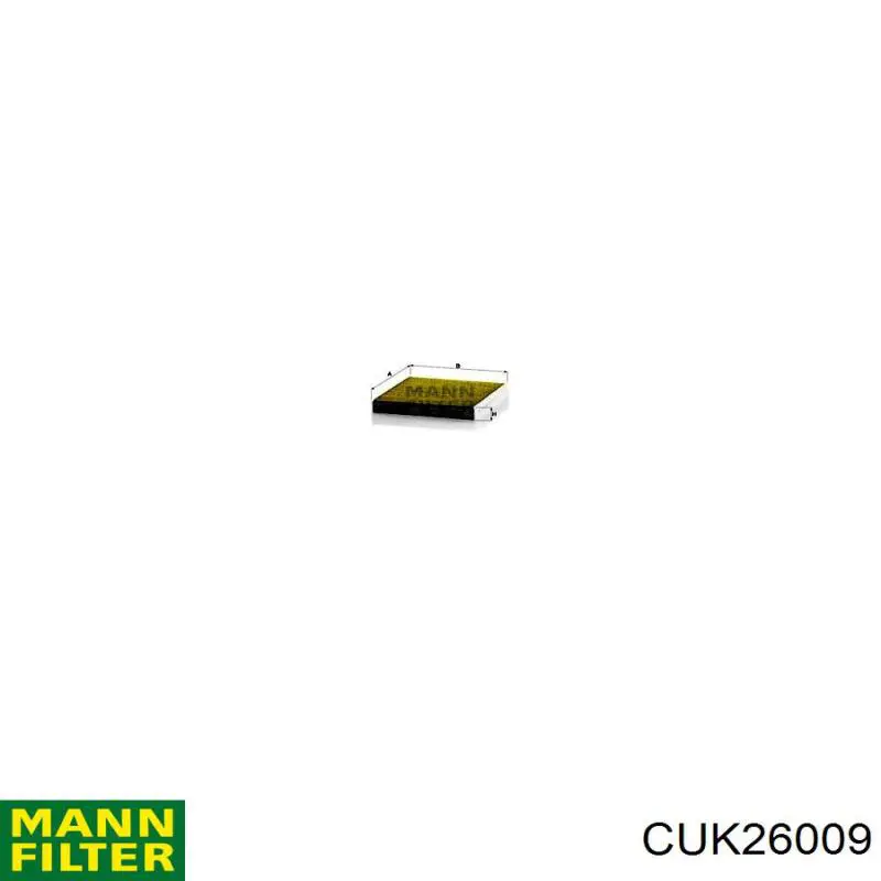 Comprar CUK26009 Mann-Filter Filtro de aire del habitáculo
