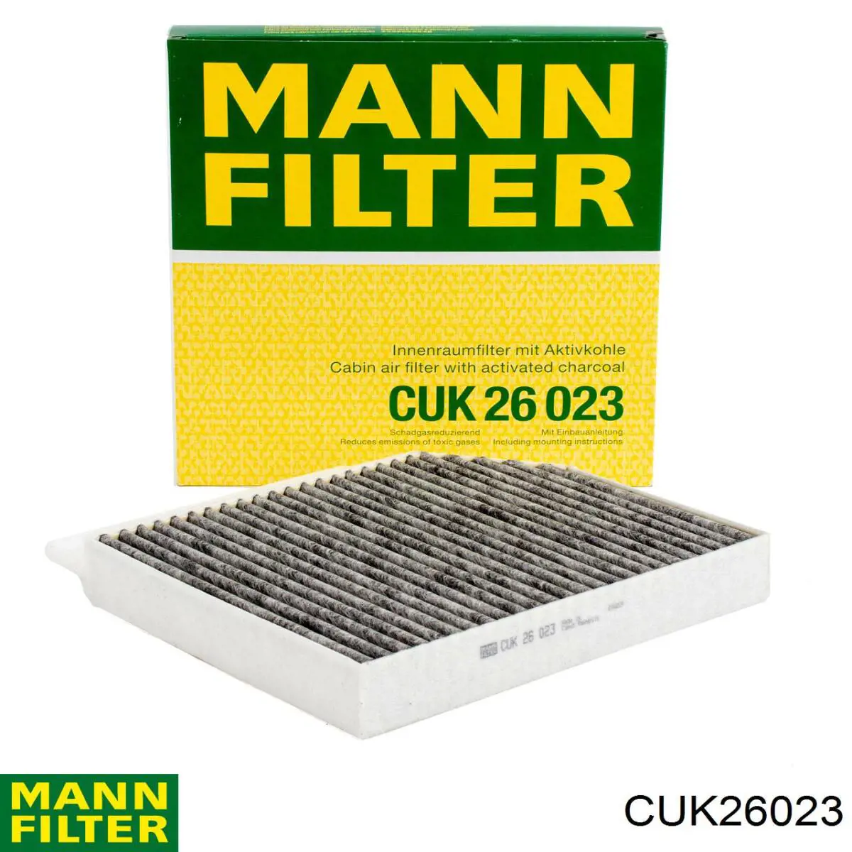 CUK 26 023 Mann-Filter filtro habitáculo