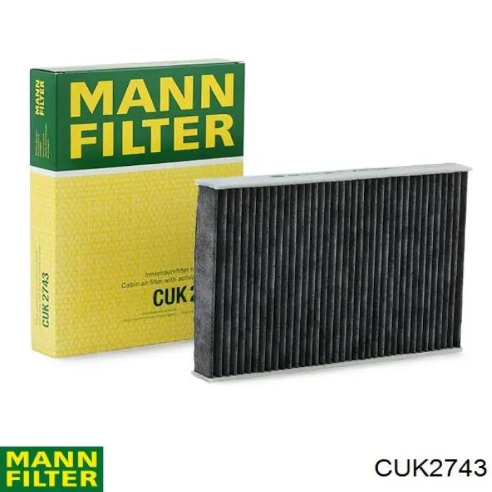 CUK2743 Mann-Filter filtro habitáculo